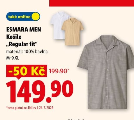 Esmara Men Košile Regular fit