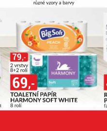 TOALETNÍ PAPÍR HARMONY SOFT WHITE - bauMax aktualniletaky.eu