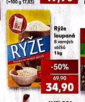 Rýže loupaná - Kaufland aktualniletaky.eu