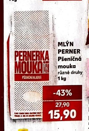 MLÝN PERNER Pšeničná mouka - Kaufland aktualniletaky.eu