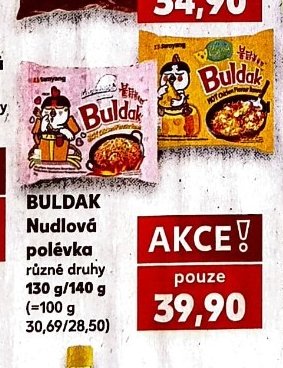 BULDAK Nudlová polévka - Kaufland aktualniletaky.eu