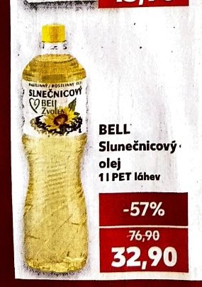 BELL Slunečnicový olej - Kaufland aktualniletaky.eu