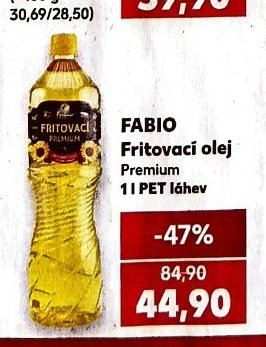 FABIO Fritovací olej - Kaufland aktualniletaky.eu
