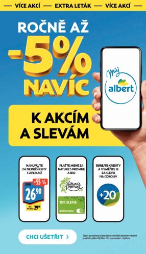 aktuální leták Albert 5.8.2026-11.8.2026