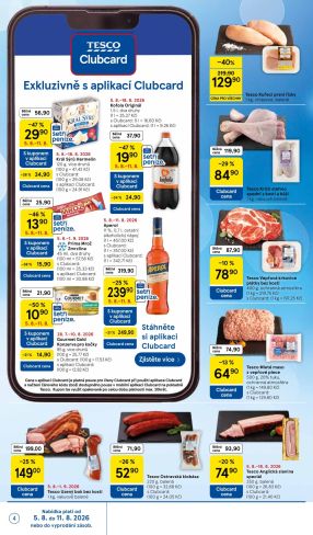 aktuální leták Tesco 5.8.2026-11.8.2026