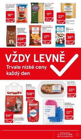 aktuální leták Tesco 5.8.2026-11.8.2026