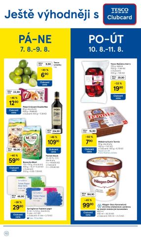 aktuální leták Tesco 5.8.2026-11.8.2026