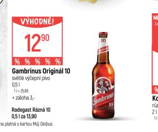 Gambrinus Originál 10 - Globus aktualniletaky.eu