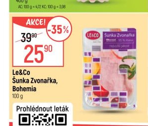 Le&Co Šunka Zvonařka, Bohemia - Globus aktualniletaky.eu