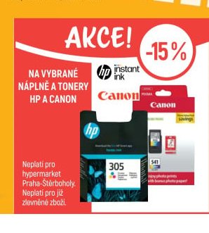 Náplně a tonery HP a Canon - Globus aktualniletaky.eu