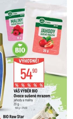 Váš Výběr Ovoce sušené mrazem jahody a maliny - Globus aktualniletaky.eu