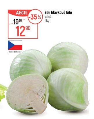 Zelí hlávkové bílé - Globus aktualniletaky.eu