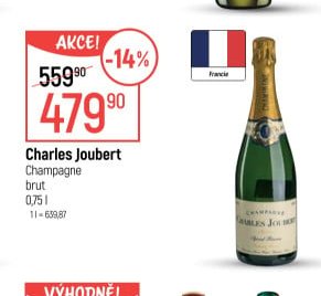 Charles Joubert Champagne 0,75 l - Globus aktualniletaky.eu