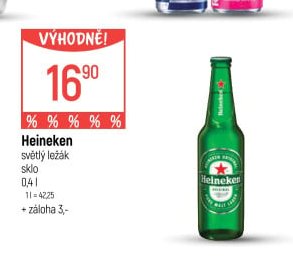 Heineken světlý ležák - Globus aktualniletaky.eu