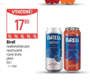 Birell nealkoholické pivo - Globus aktualniletaky.eu