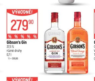 Gibson's Gin - Globus aktualniletaky.eu