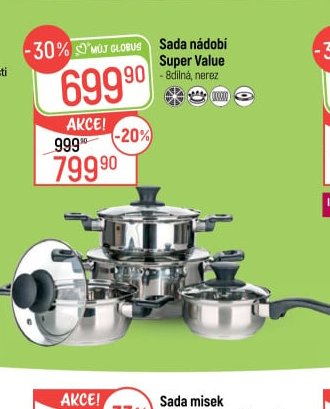 Sada nádobí Super Value - Globus aktualniletaky.eu