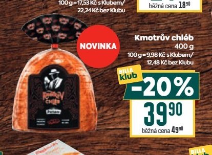 Kmotrův chléb - BILLA aktualniletaky.eu