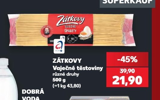 ZÁTKOVY Vaječné těstoviny - Kaufland aktualniletaky.eu