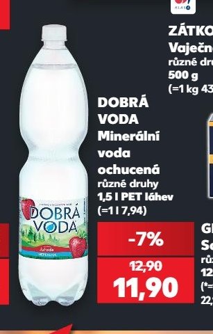 DOBRÁ VODA Minerální voda - Kaufland aktualniletaky.eu
