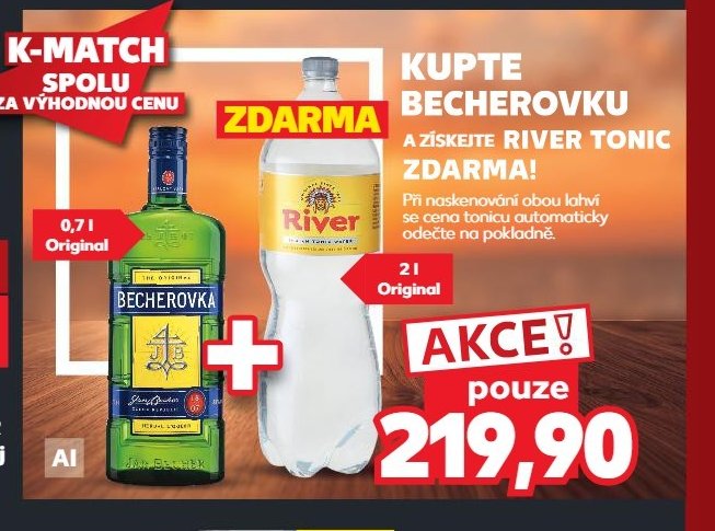 BECHEROVKA + RIVER TONIC - Kaufland aktualniletaky.eu