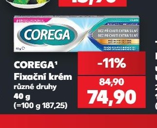 COREGA Fixační krém - Kaufland aktualniletaky.eu