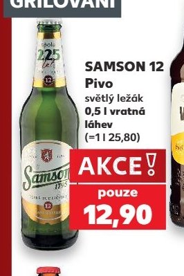 SAMSON 12 Pivo - Kaufland aktualniletaky.eu