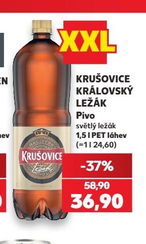 KRUŠOVICE KRÁLOVSKÝ LEŽÁK Pivo - Kaufland aktualniletaky.eu