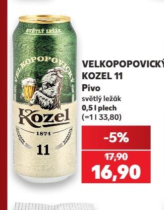 VELKOPOPOVICKÝ KOZEL 11 Pivo - Kaufland aktualniletaky.eu