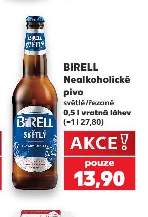 BIRELL Nealkoholické pivo - Kaufland aktualniletaky.eu
