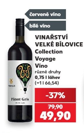 Vinařství Velké Bílovice Collection Voyage Víno - Kaufland aktualniletaky.eu