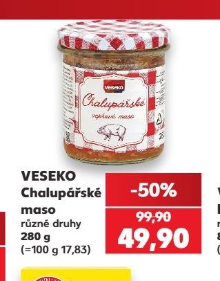 VESEKO Chalupářské maso - Kaufland aktualniletaky.eu