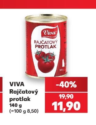 VIVA Rajčatový protlak - Kaufland aktualniletaky.eu