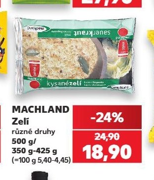 MACHLAND Zelí - Kaufland aktualniletaky.eu