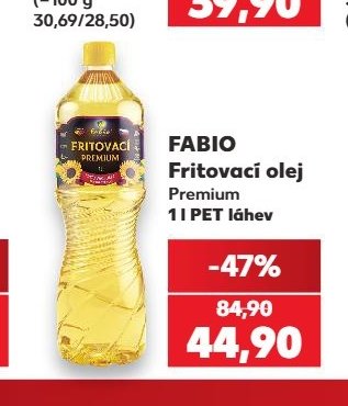 FABIO Fritovací olej Premium - Kaufland aktualniletaky.eu