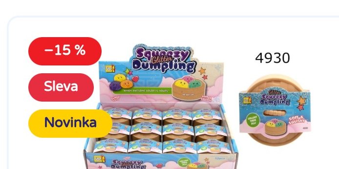 Squeaky Dumpling plyšák