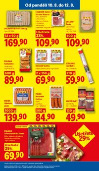 aktuální leták Lidl 10.8.2026-12.8.2026