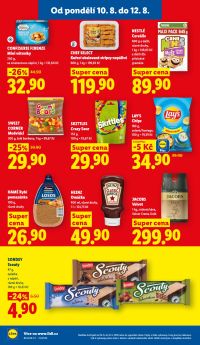 aktuální leták Lidl 10.8.2026-12.8.2026