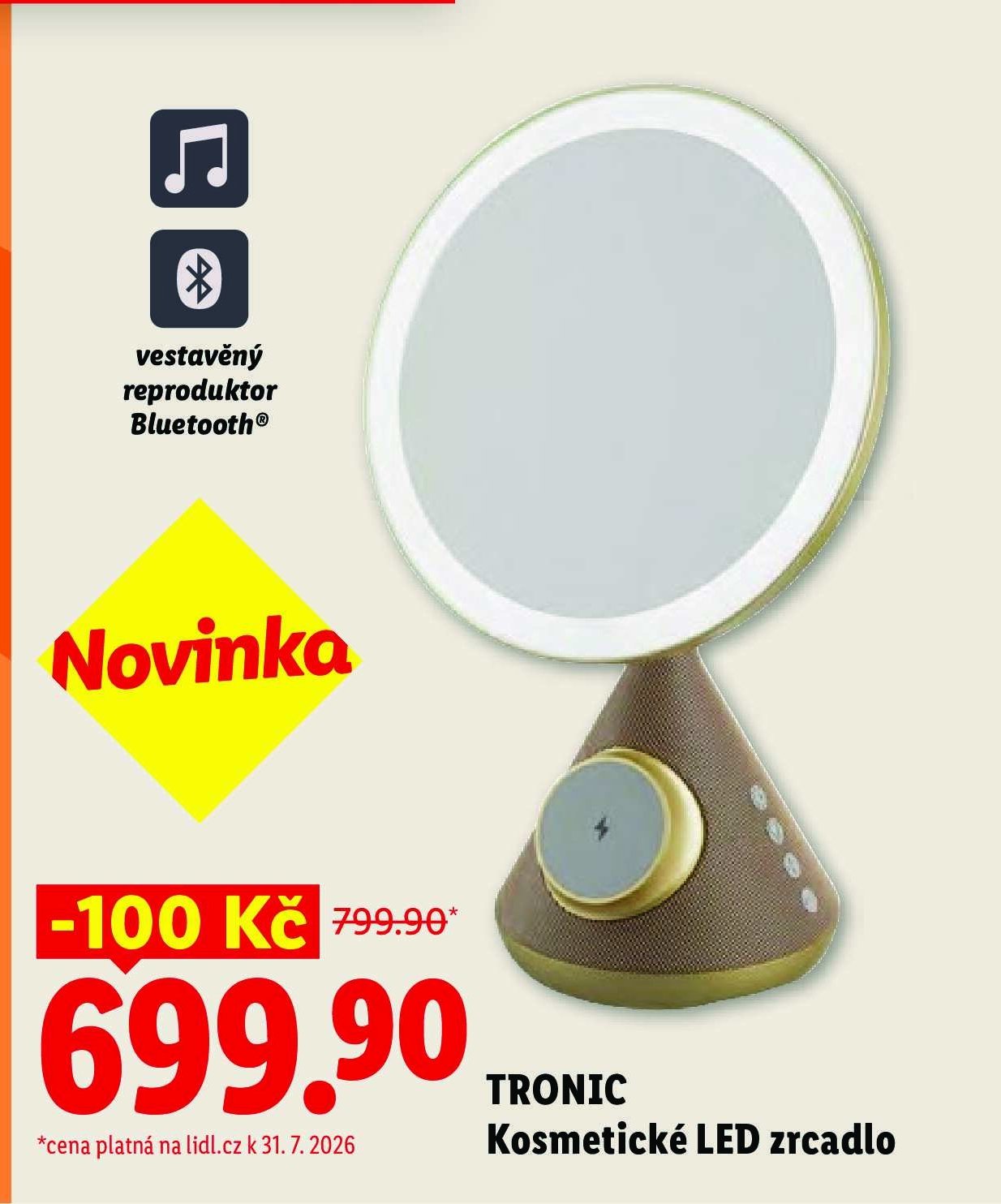 TRONIC Kosmetické LED zrcadlo