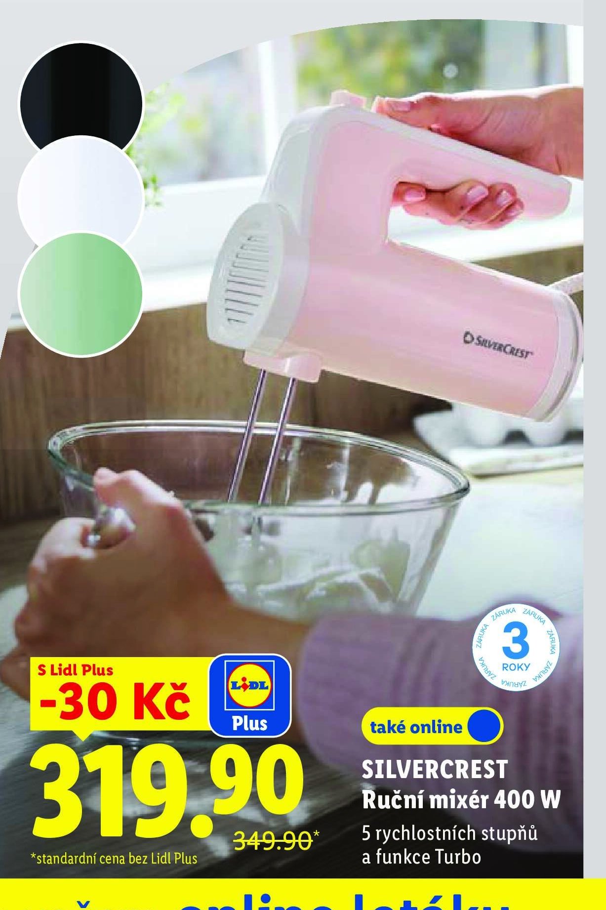 SILVERCREST Ruční mixér 400 W
