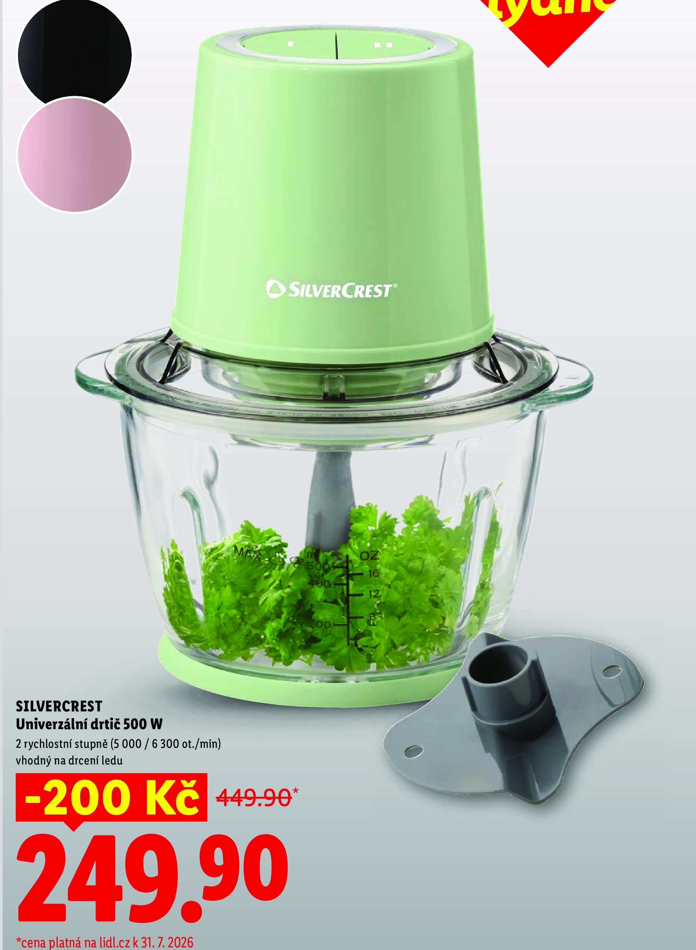 SILVERCREST Univerzální drtič 500 W