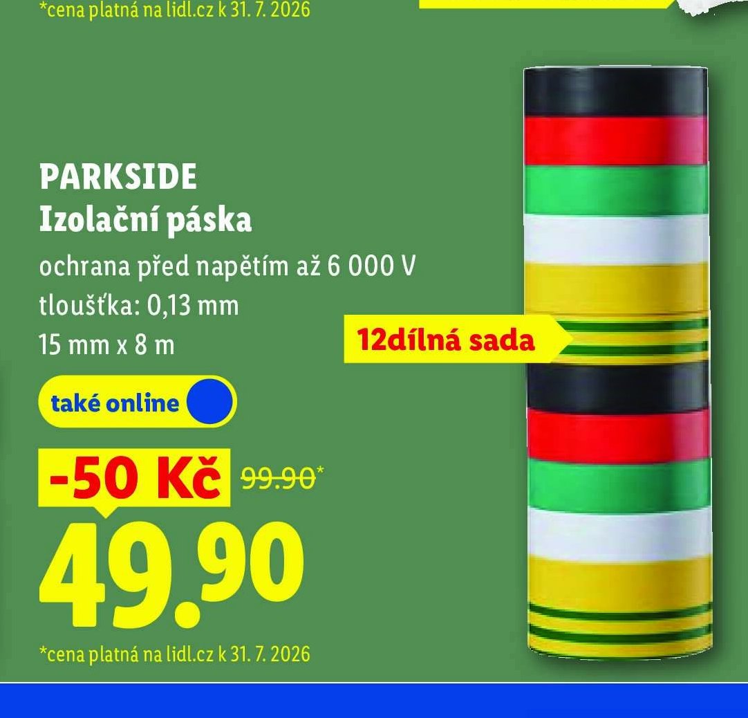PARKSIDE Izolační páska