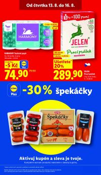 aktuální leták Lidl 13.8.2026-16.8.2026