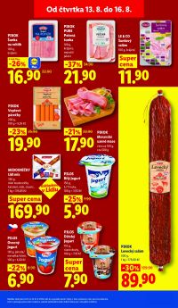 aktuální leták Lidl 13.8.2026-16.8.2026