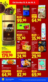 aktuální leták Lidl 13.8.2026-16.8.2026