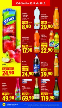 aktuální leták Lidl 13.8.2026-16.8.2026