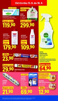 aktuální leták Lidl 13.8.2026-16.8.2026