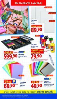 aktuální leták Lidl 13.8.2026-16.8.2026