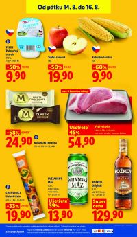 aktuální leták Lidl 13.8.2026-16.8.2026