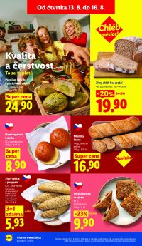 aktuální leták Lidl 13.8.2026-16.8.2026